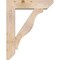 Ekena Millwork Funston Slat Smooth Bracket w/ Offset Brace, Douglas Fir, 7 1/2"W x 30"D x 38"H BKT0806X30X38FST06SDF - alternate 4